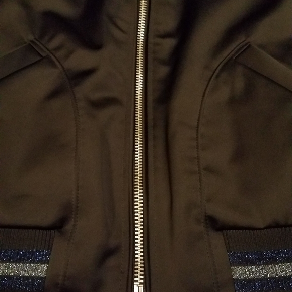 Coach City Sky Cropped Jacket Rainbow - Picture 10 of 16